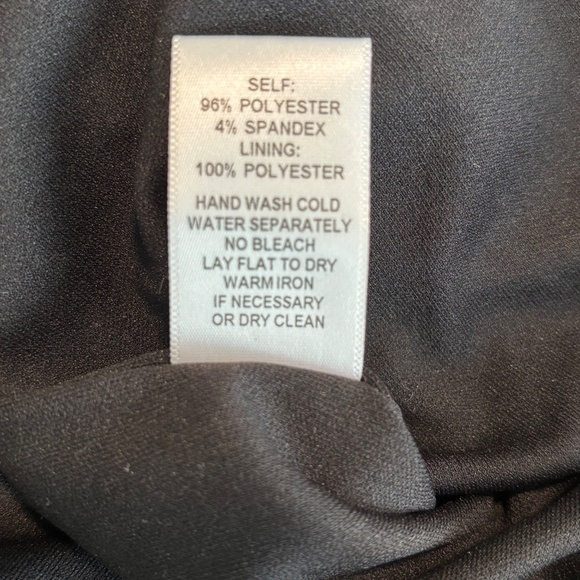 Rabbit Rabbit Rabbit lined black and white geometric lined dress sz 12 - Picture 12 of 16